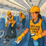 A Guide to Airplane Cleanup Crew Careers: Essential Insights for a Thriving Journey in Aviation